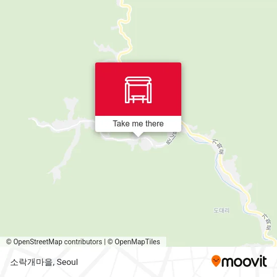 소락개마을 map