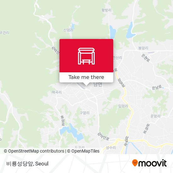 비룡성당앞 map