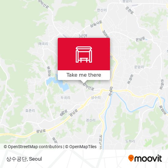 상수공단 map
