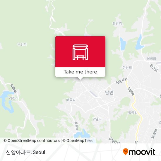 신암아파트 map