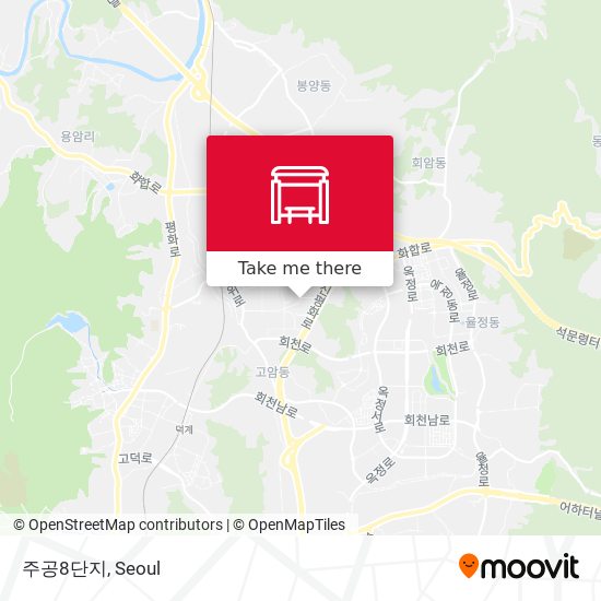 주공8단지 map