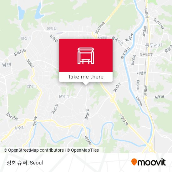 장현슈퍼 map