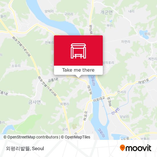 외평리밭뜰 map