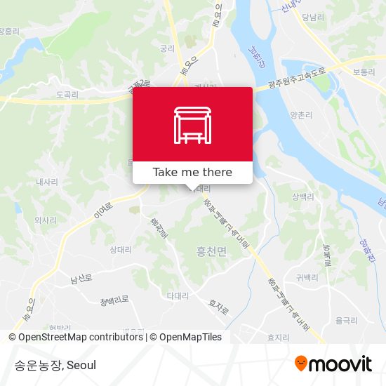 송운농장 map