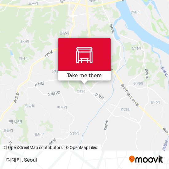 다대리 map