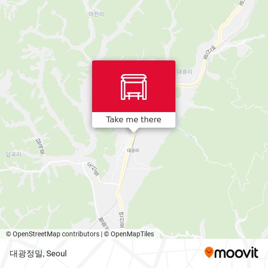 대광정밀 map