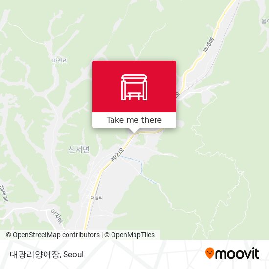 대광리양어장 map