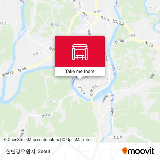 한탄강유원지 map