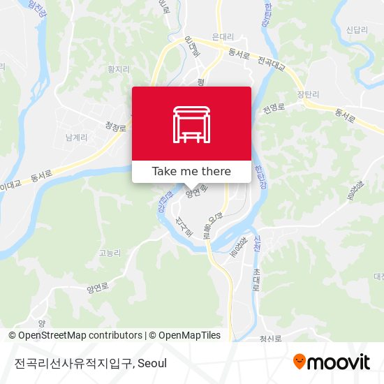 전곡리선사유적지입구 map