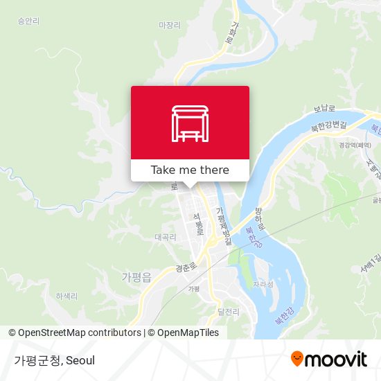 가평군청 map
