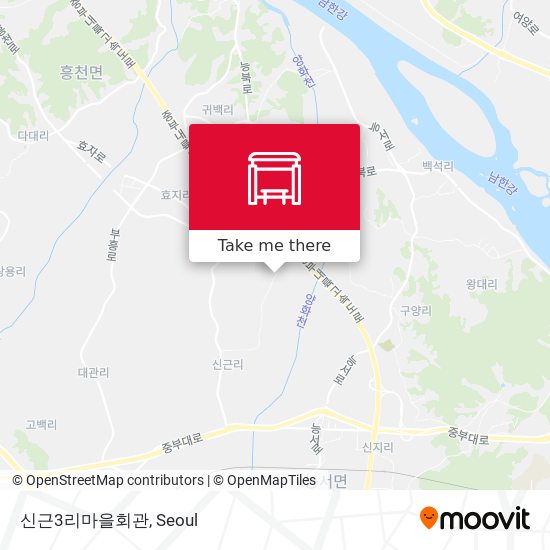 신근3리마을회관 map