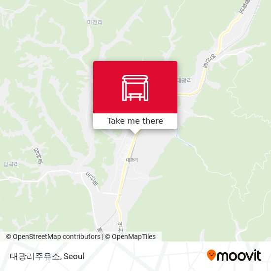 대광리주유소 map