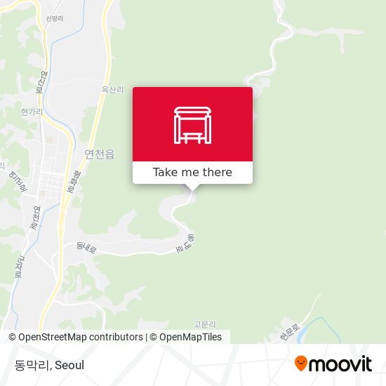 동막리 map
