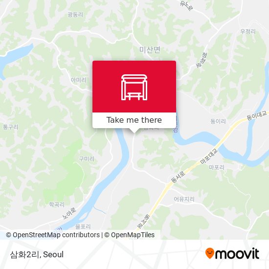 삼화2리 map