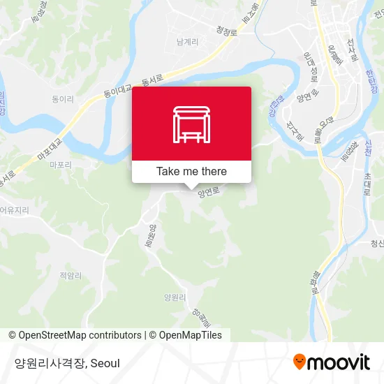 양원리사격장 map