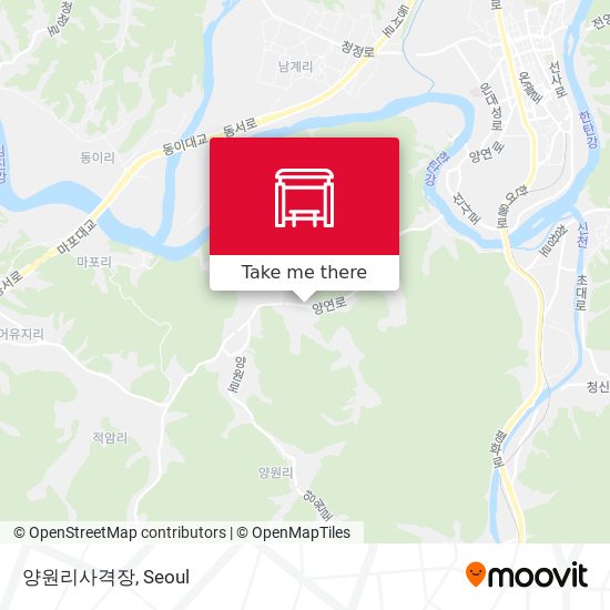 양원리사격장 map