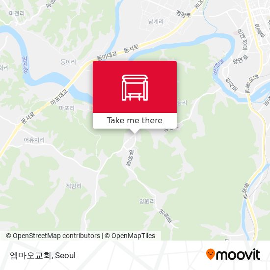 엠마오교회 map