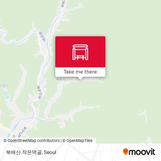 북배산.작은멱골 map