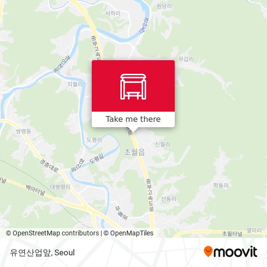 유연산업앞 map