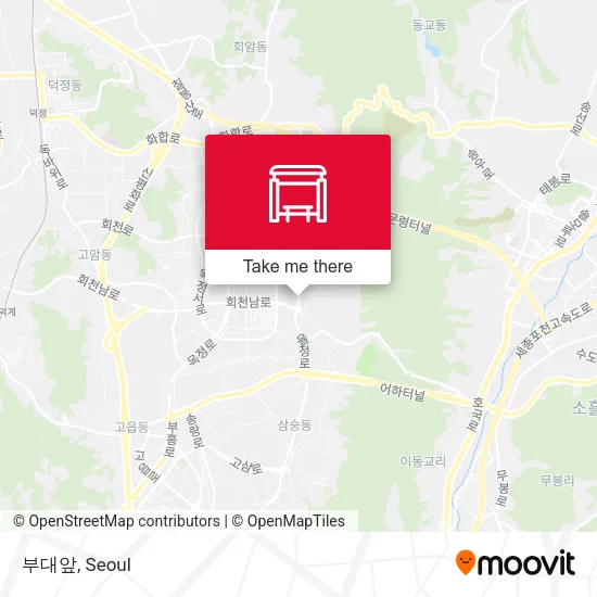 부대앞 map
