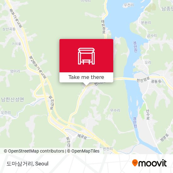 도마삼거리 map