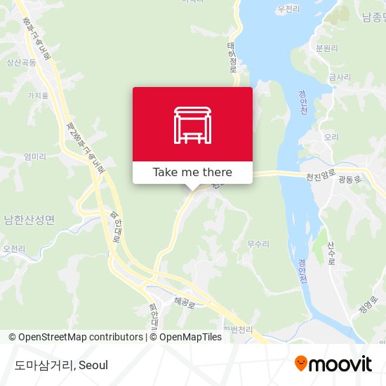 도마삼거리 map