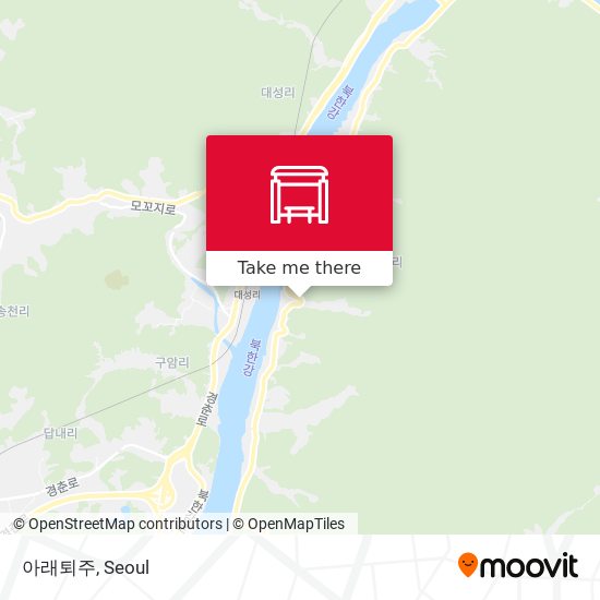 아래퇴주 map