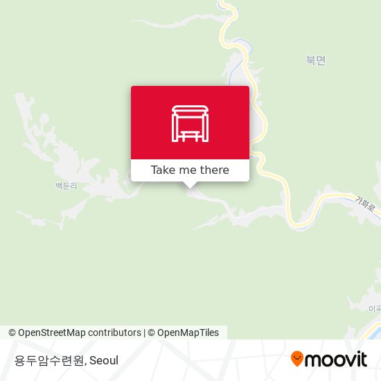 용두암수련원 map