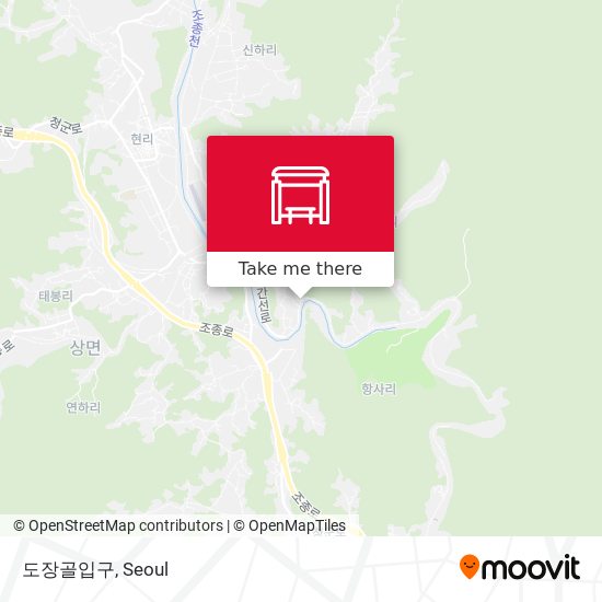 도장골입구 map
