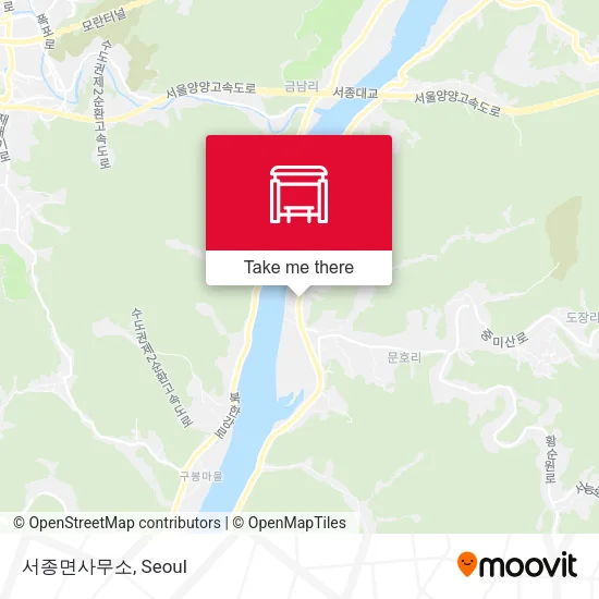 서종면사무소 map