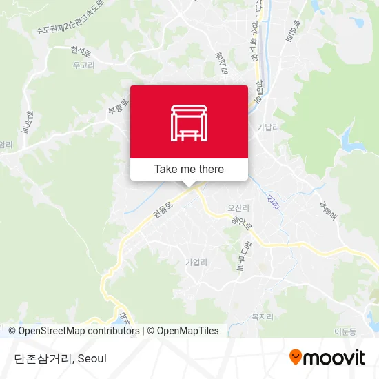 단촌삼거리 map