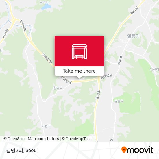 길명2리 map