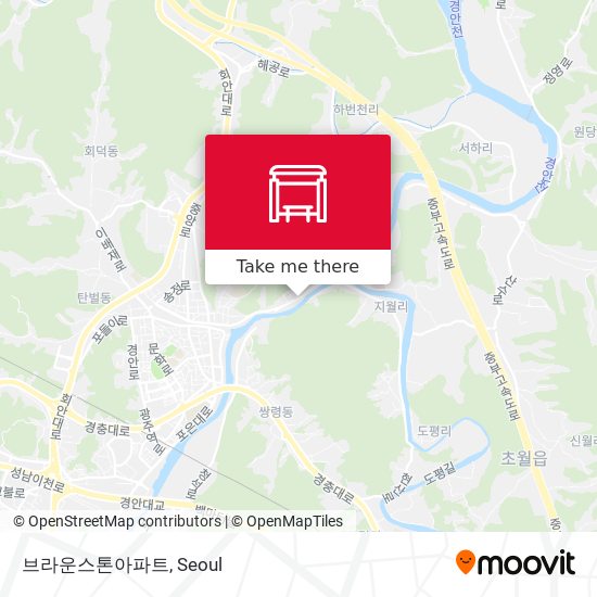 브라운스톤아파트 map