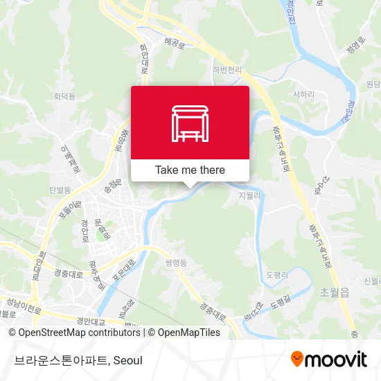 브라운스톤아파트 map