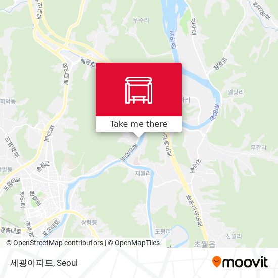 세광아파트 map