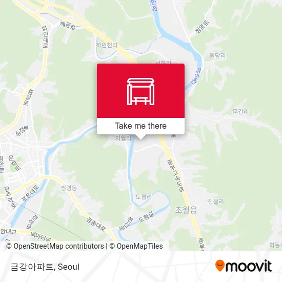 금강아파트 map