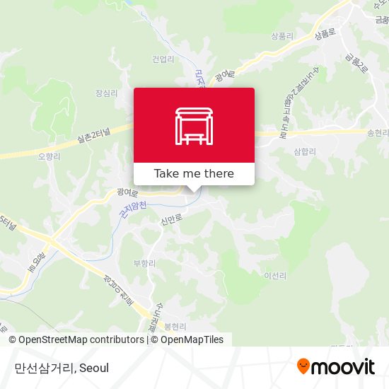만선삼거리 map