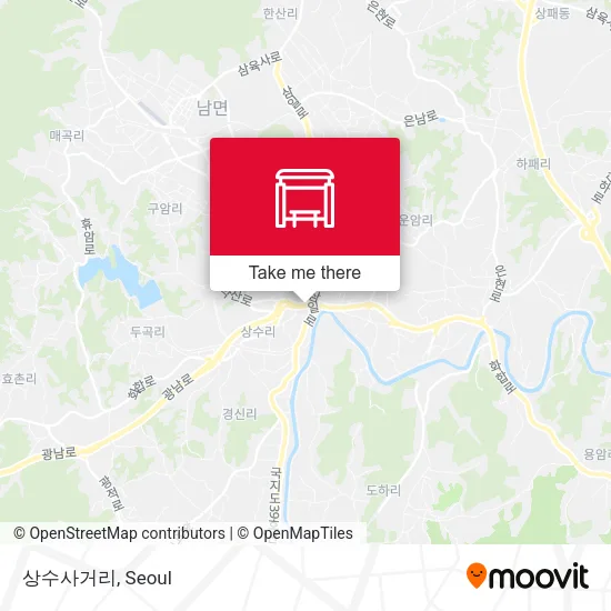 상수사거리 map
