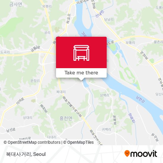 복대사거리 map