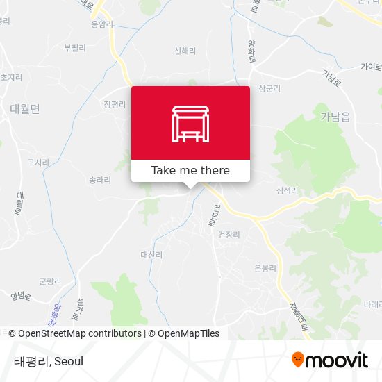 태평리 map
