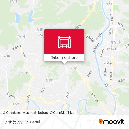 장현농장입구 map