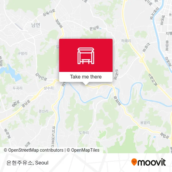 은현주유소 map