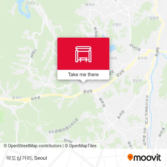 덕도삼거리 map