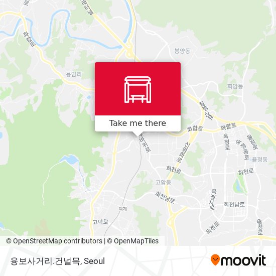 융보사거리.건널목 map