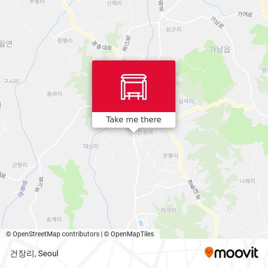 건장리 map