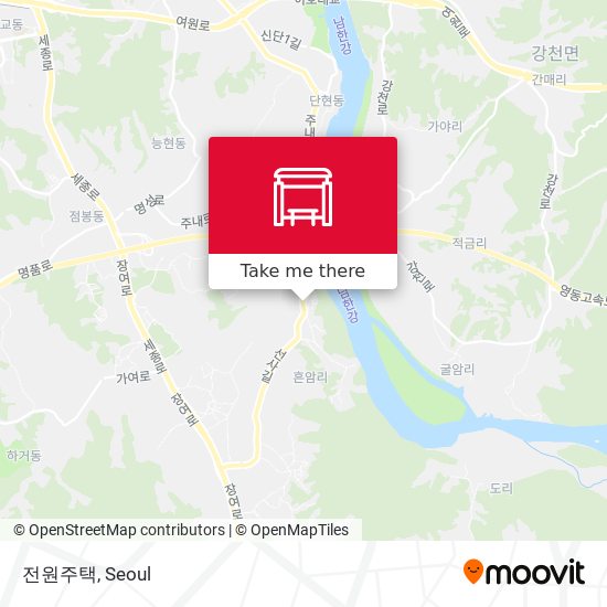 전원주택 map