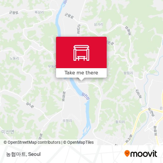 농협마트 map
