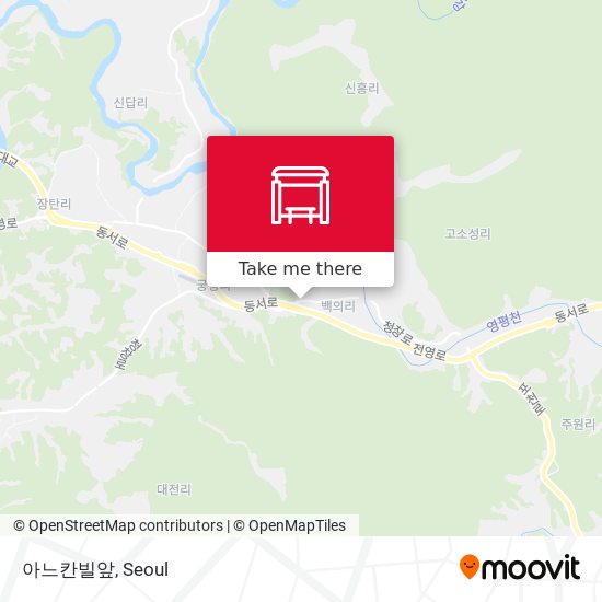 아느칸빌앞 map