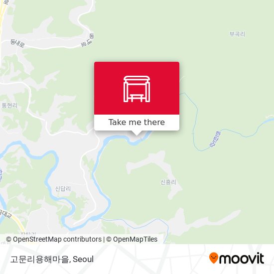 고문리용해마을 map