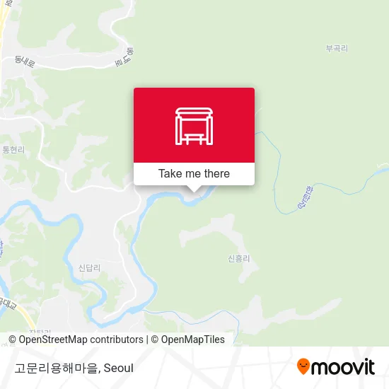 고문리용해마을 map